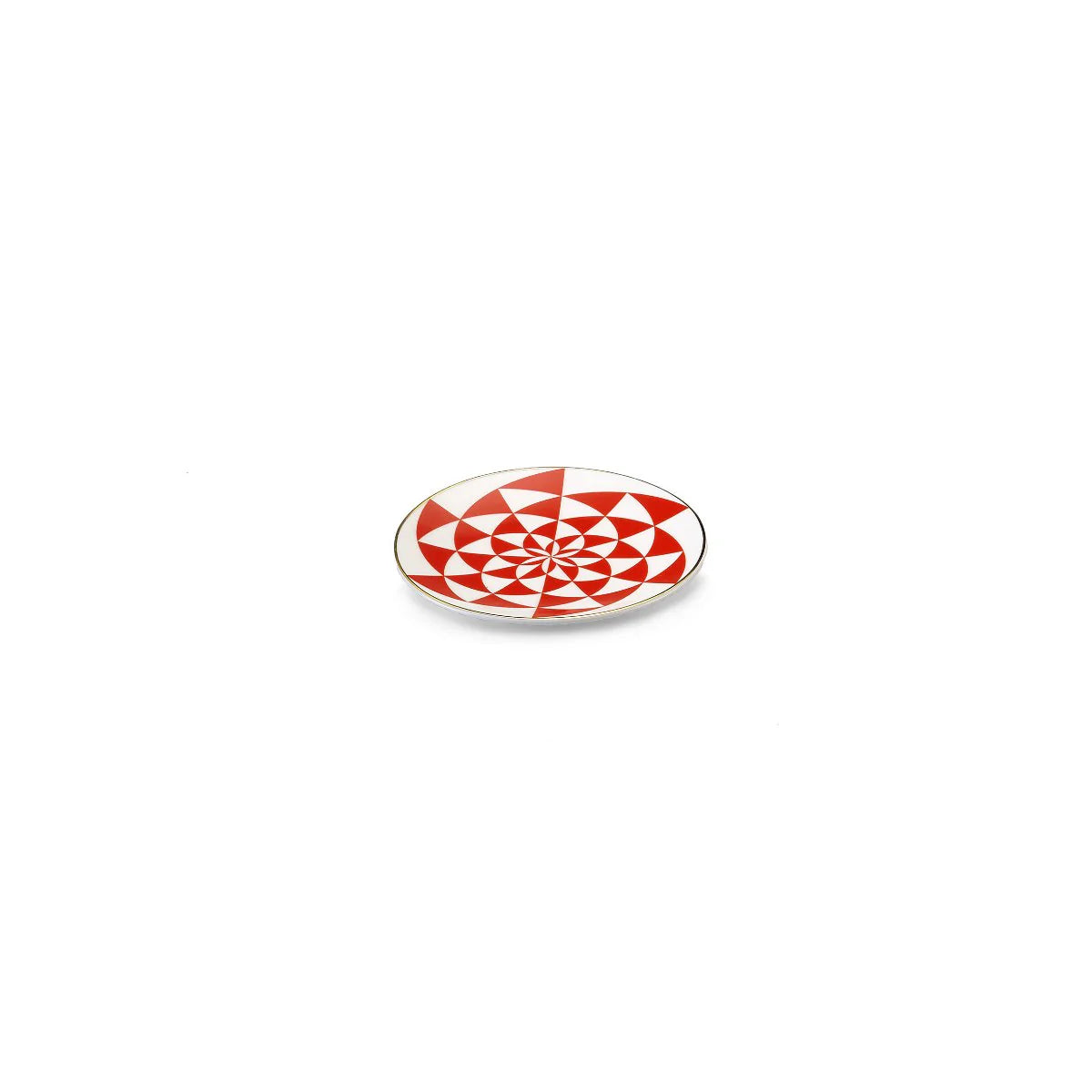 Prato Pequeno Oracle Vermelho D12cm