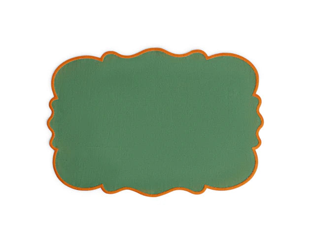 Set 2 Individuais Verde 33x48cm