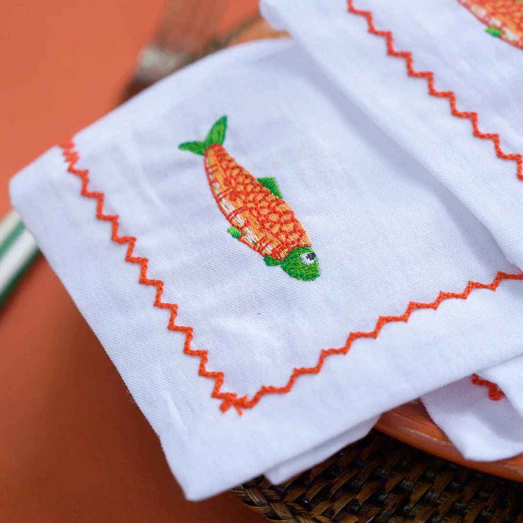 Guardanapo Sardinha Laranja