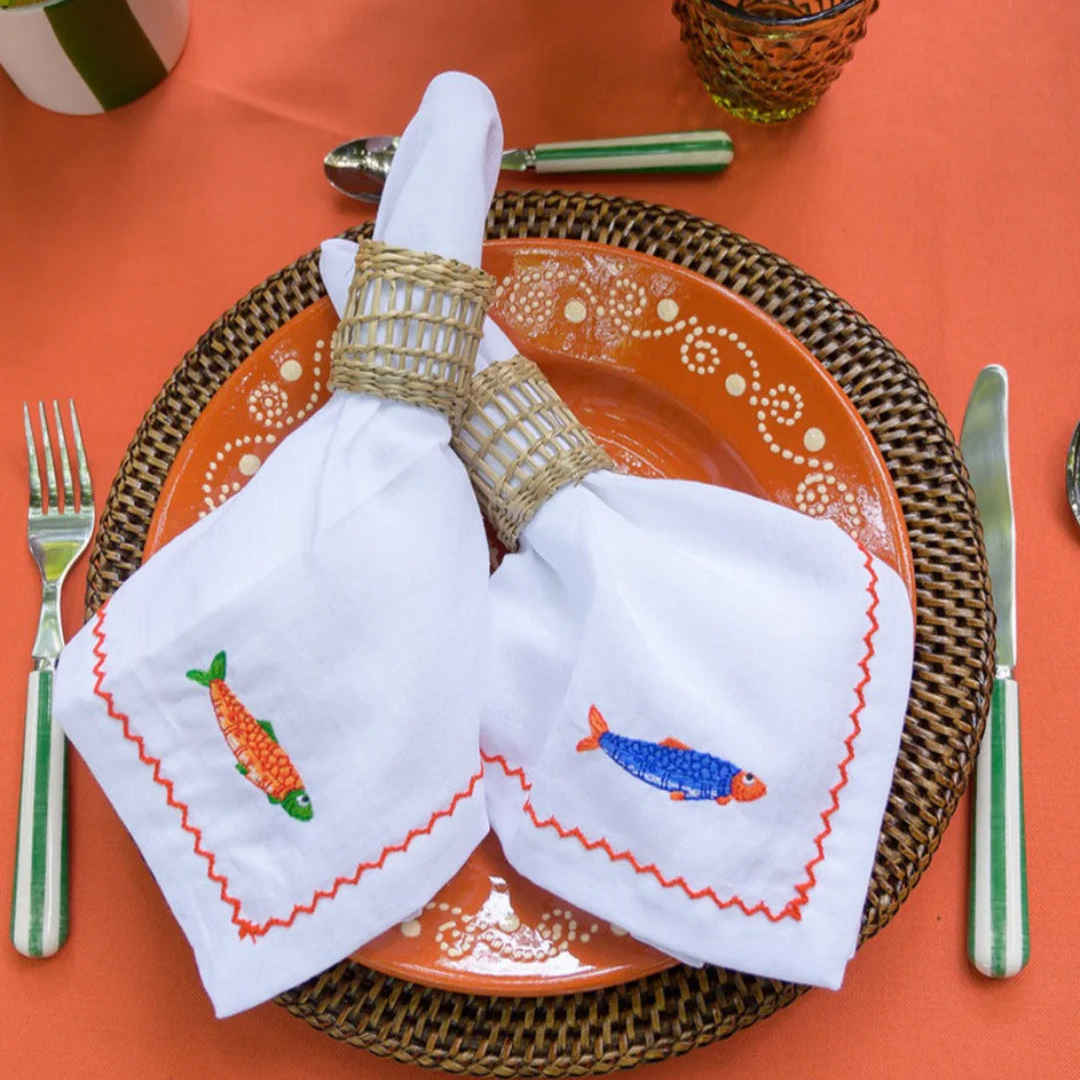 Guardanapo Sardinha Laranja