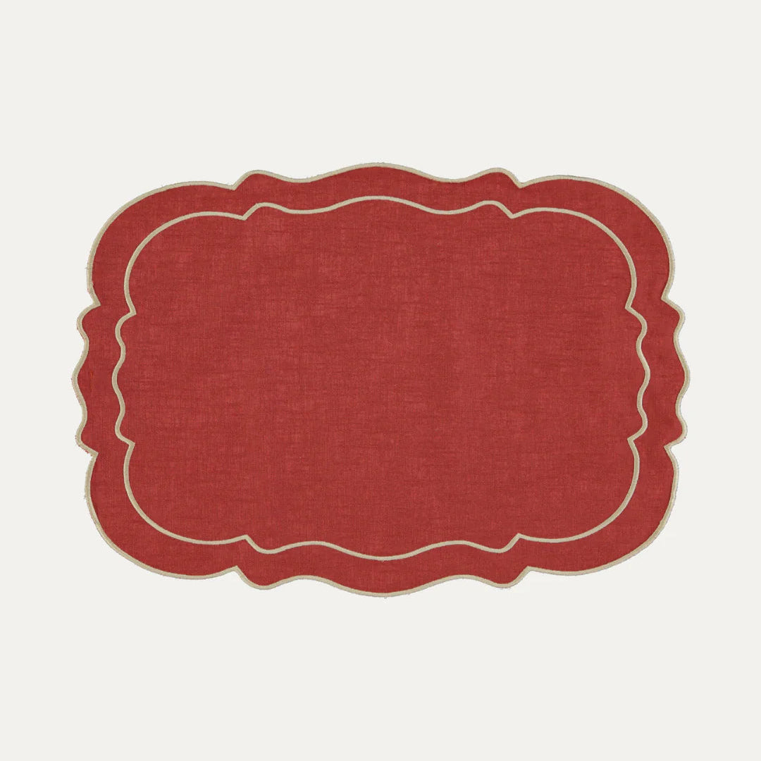 Individual Clou, Terracota com Cru