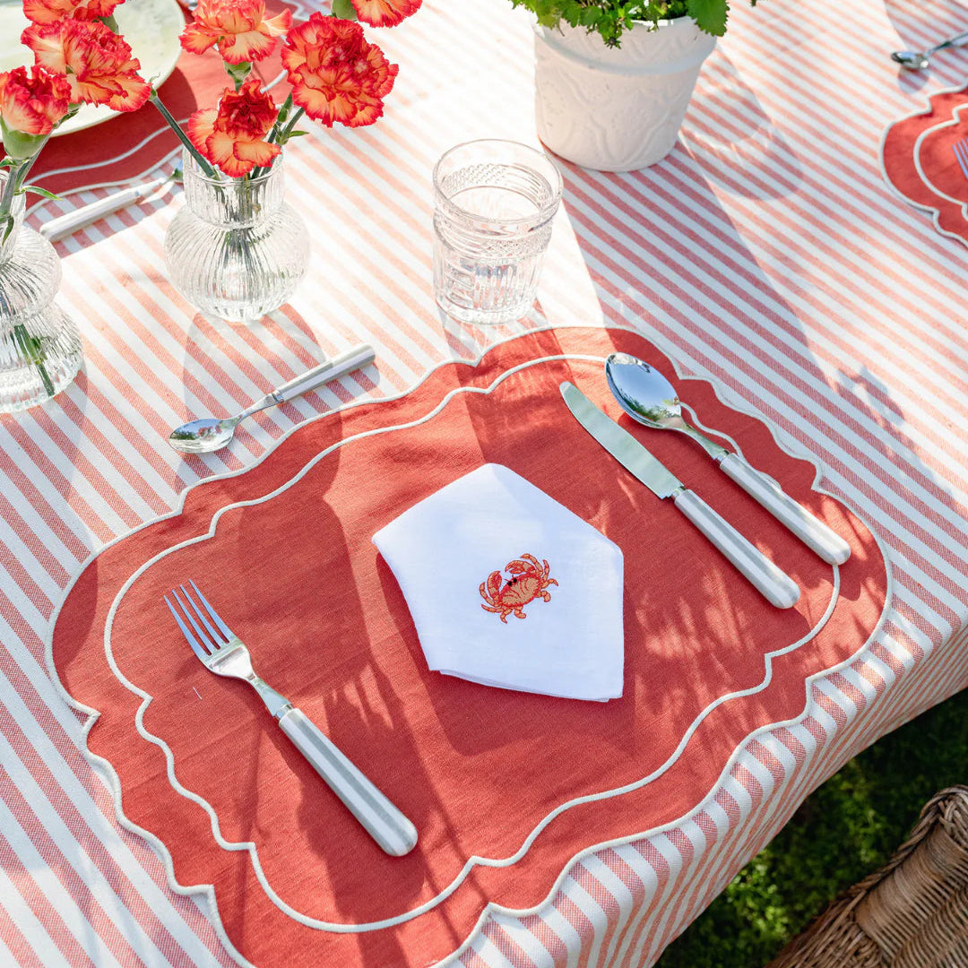 Individual Clou, Terracota com Cru