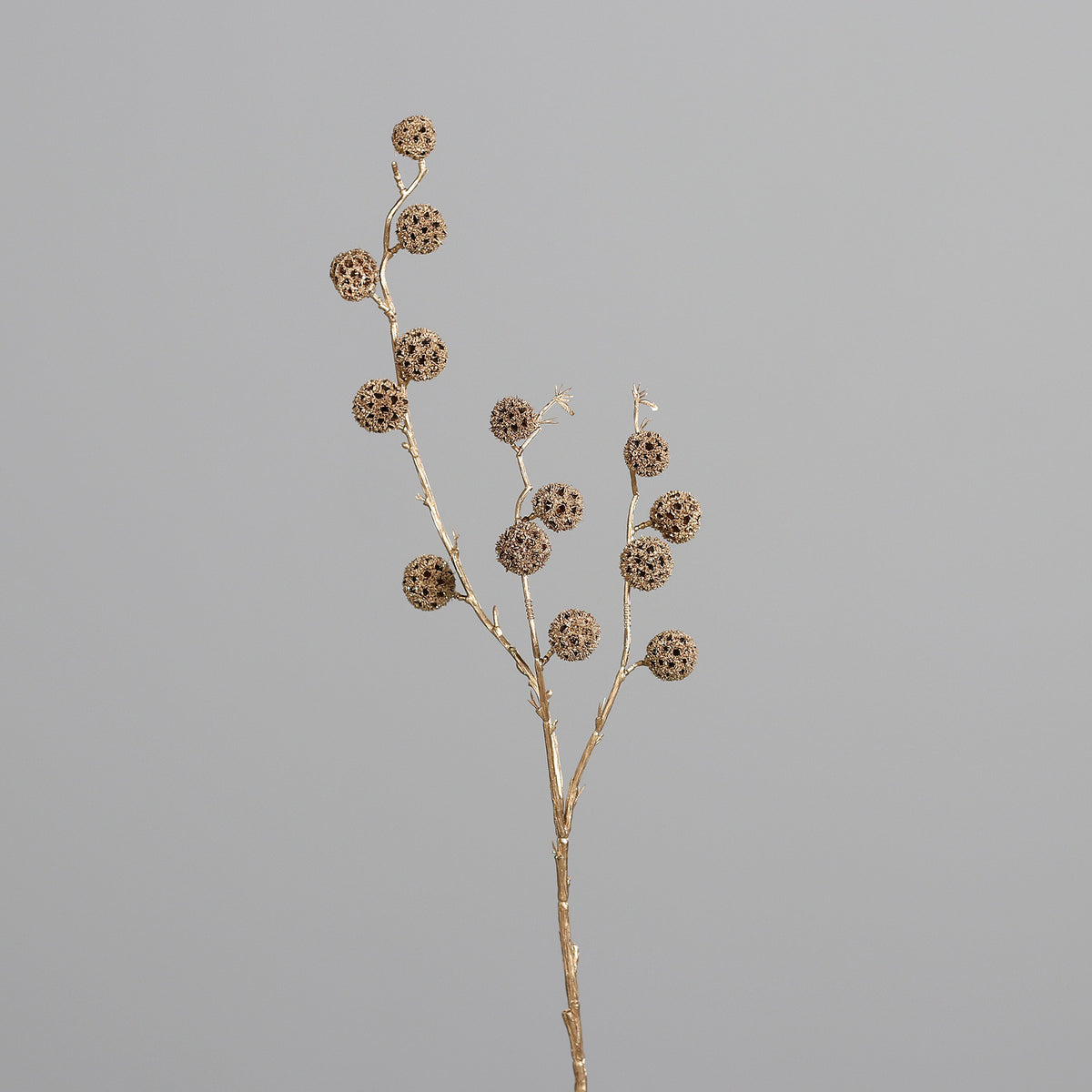 Ramo Galhos Dourado 93cm