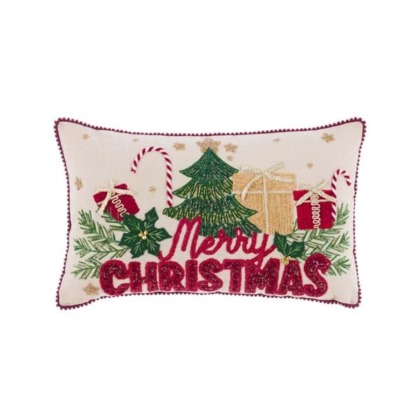 Almofada Merry Christmas 30x50cm