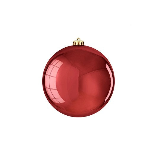 Penduro Bola Vermelho Shiny 15cm