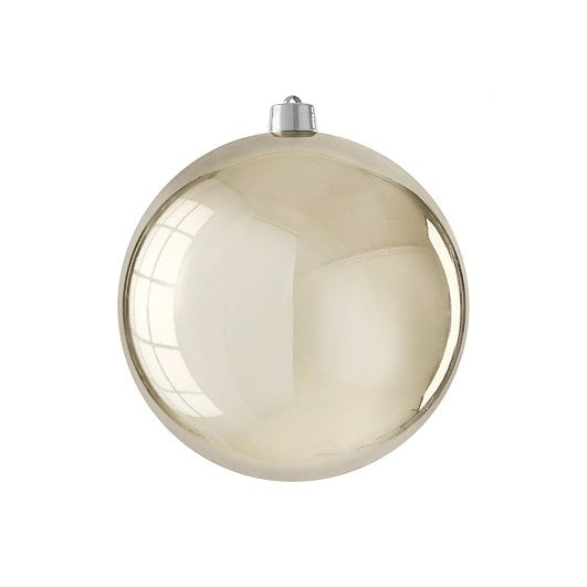 Penduro Bola Champagne Shiny 25cm