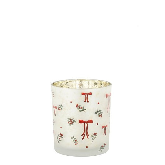 Tealight Médio c/ Laço 10cm