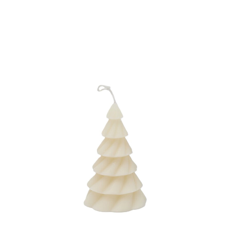Vela Pinheiro Marfim 12cm