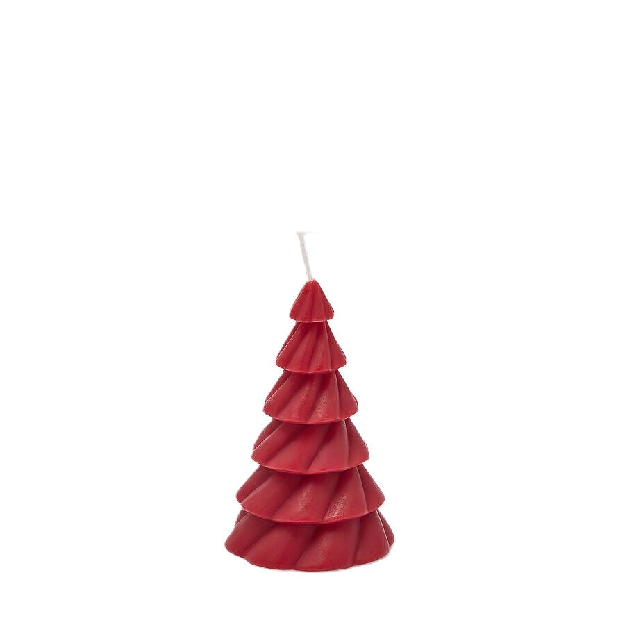 Vela Pinheiro Vermelha 12cm