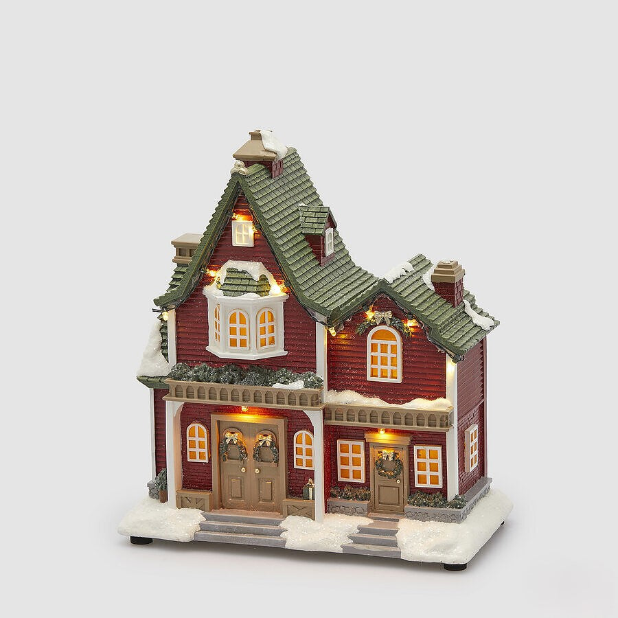 Casinha de Música c/ Luz 26cm