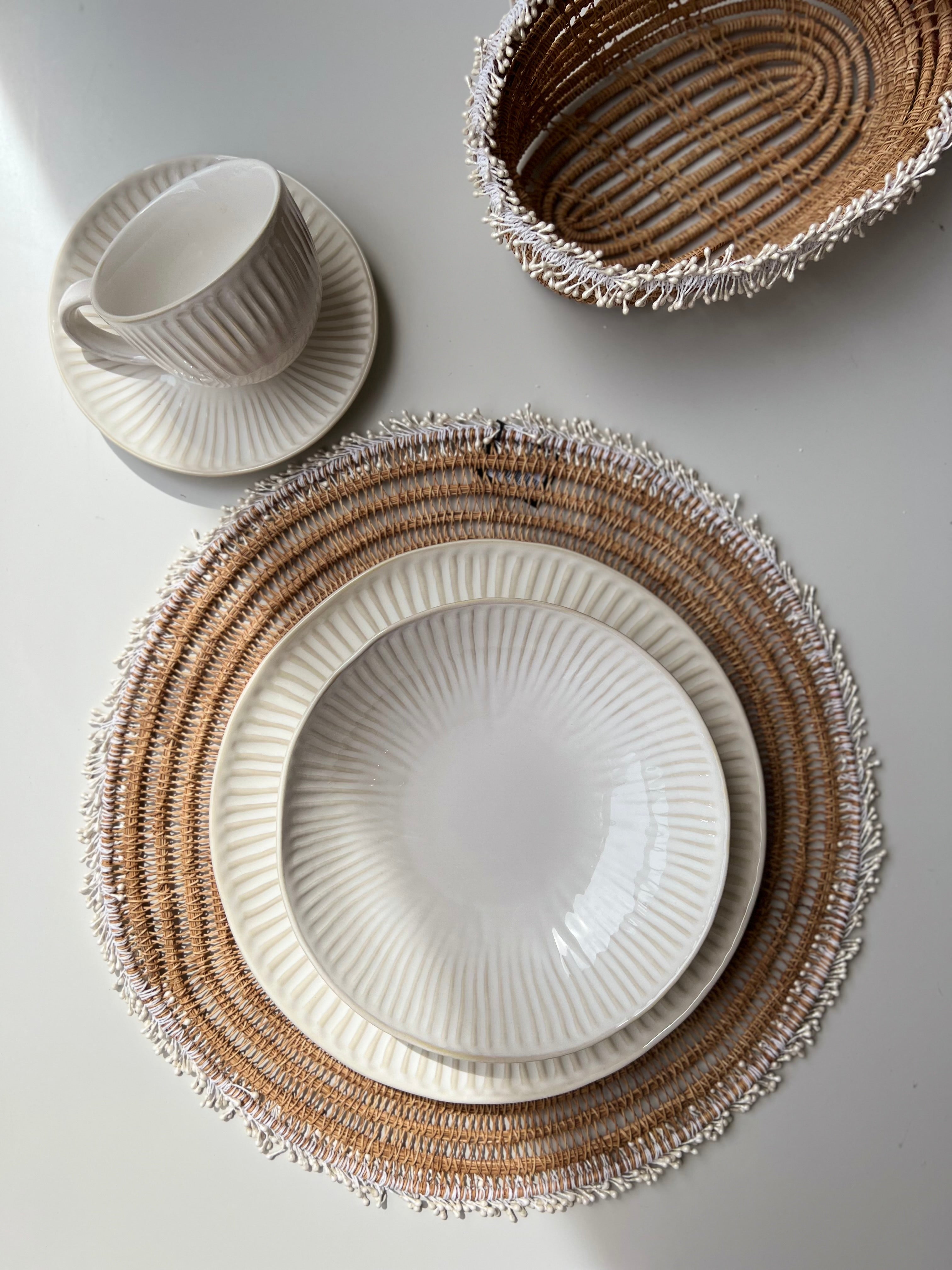 INDIVIDUAL REDONDO PEROLAS