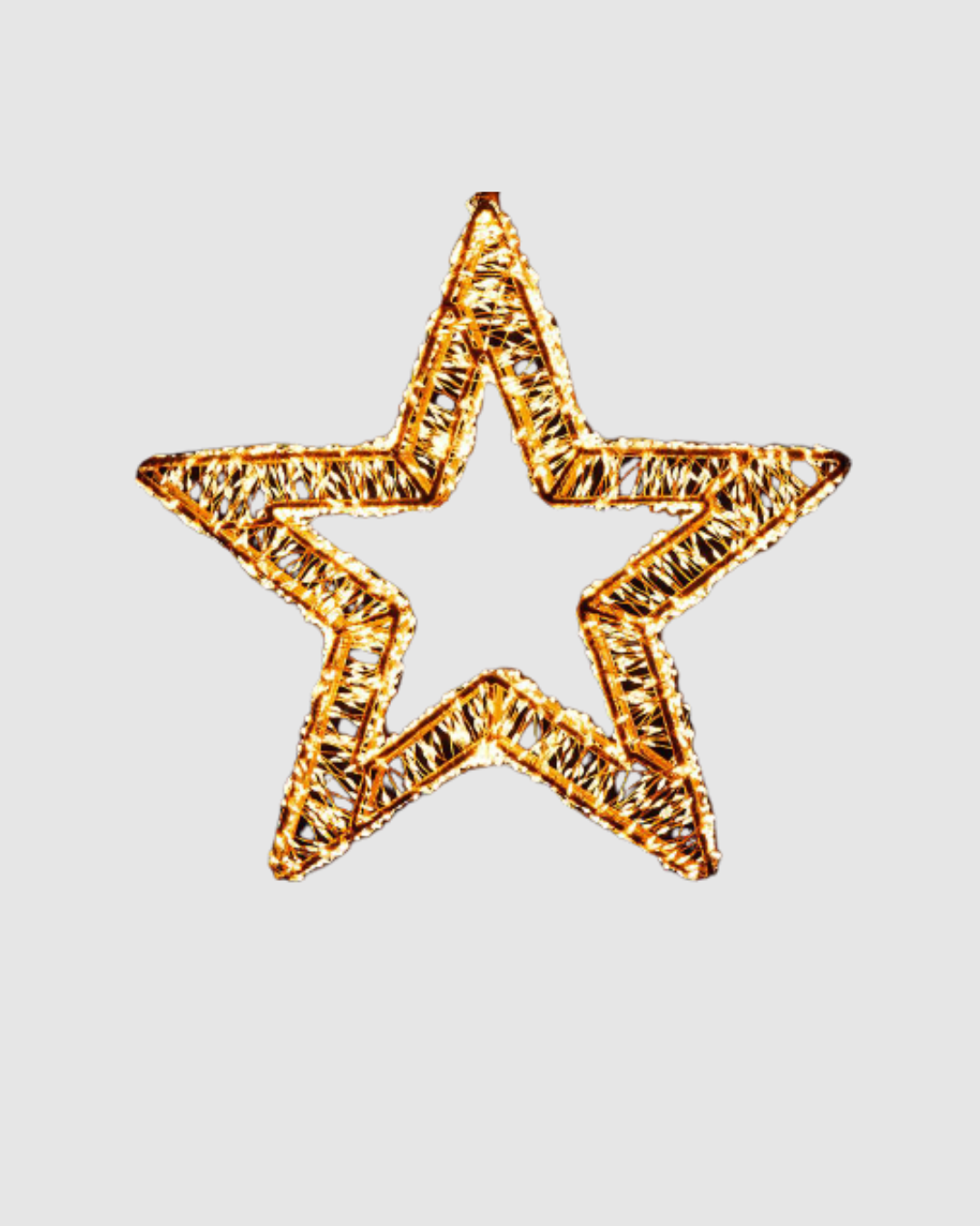 Estrela Microled 40cm c/1920 Leds