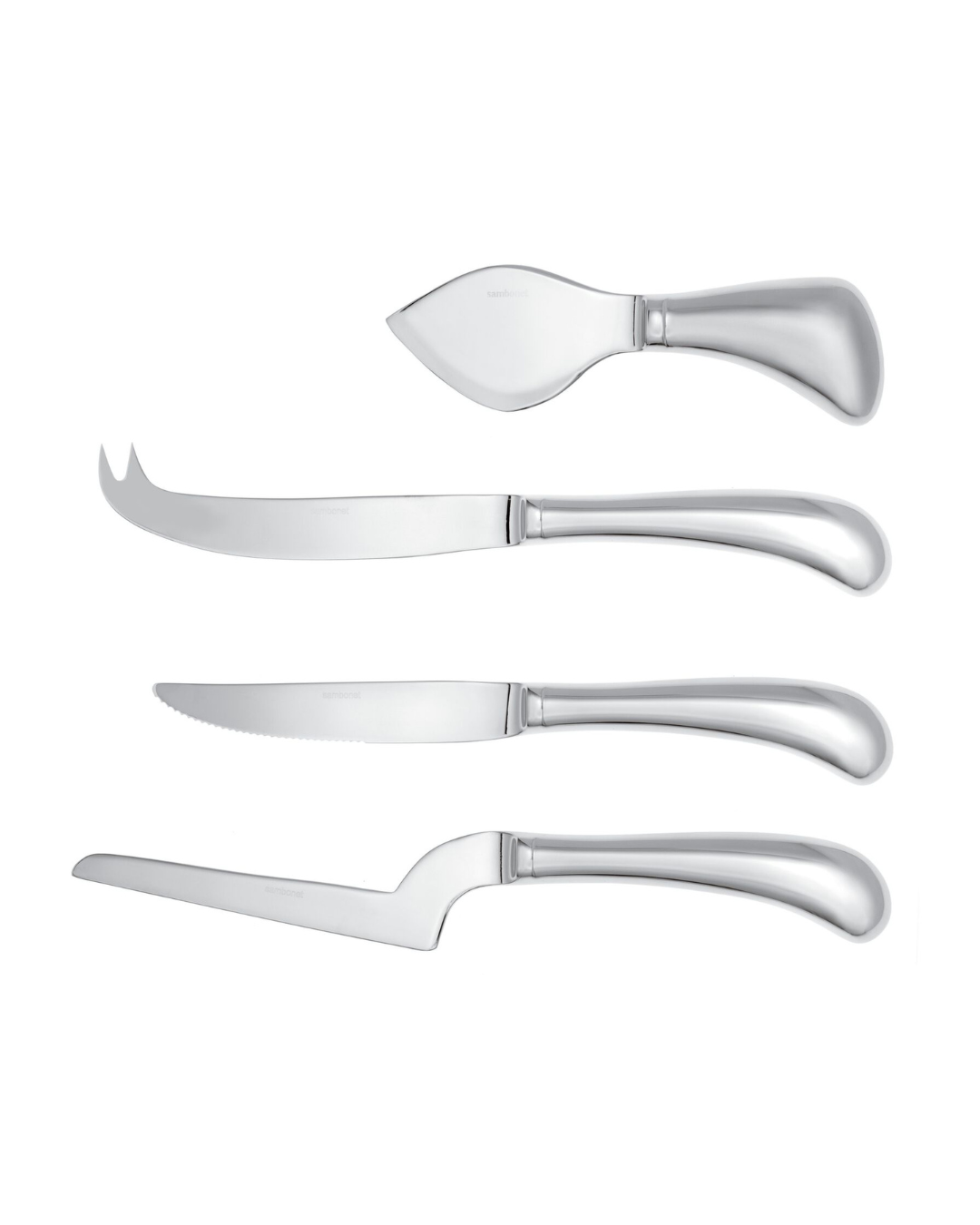 Conjunto 4 Facas De Queij