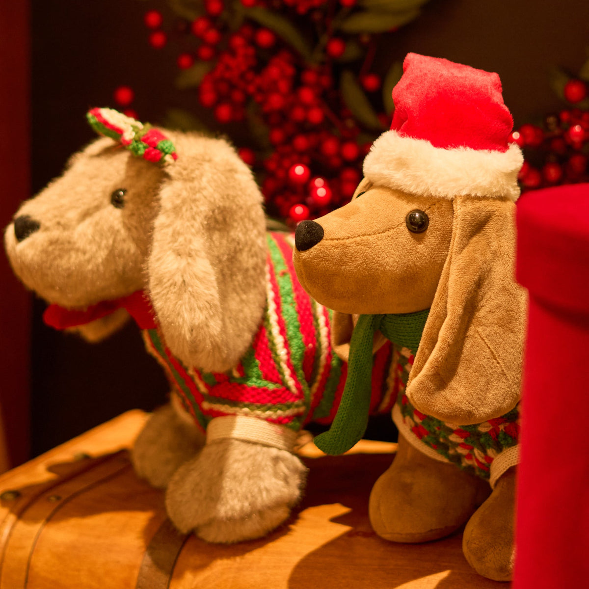 Trava Portas Dogs Xmas