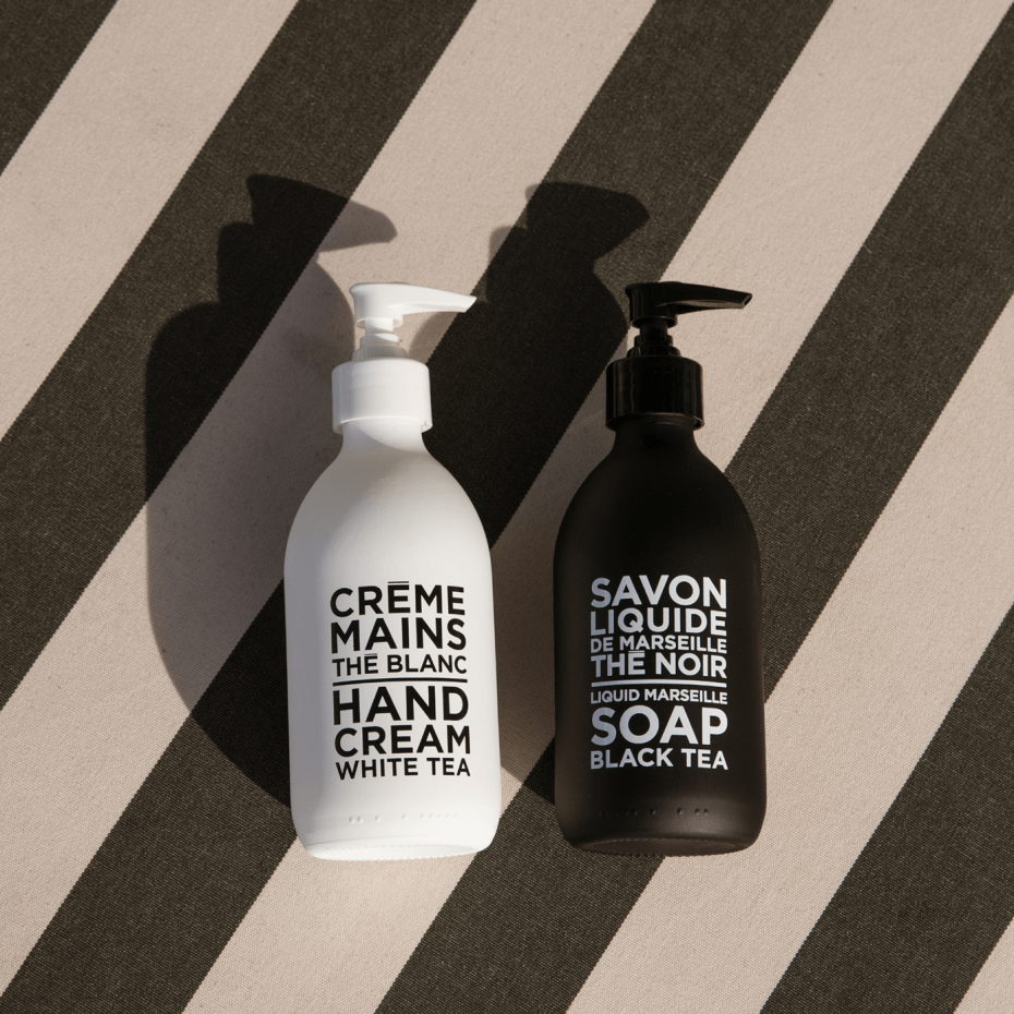 Sabão Líquido de Marseille THÉ NOIR 300ML