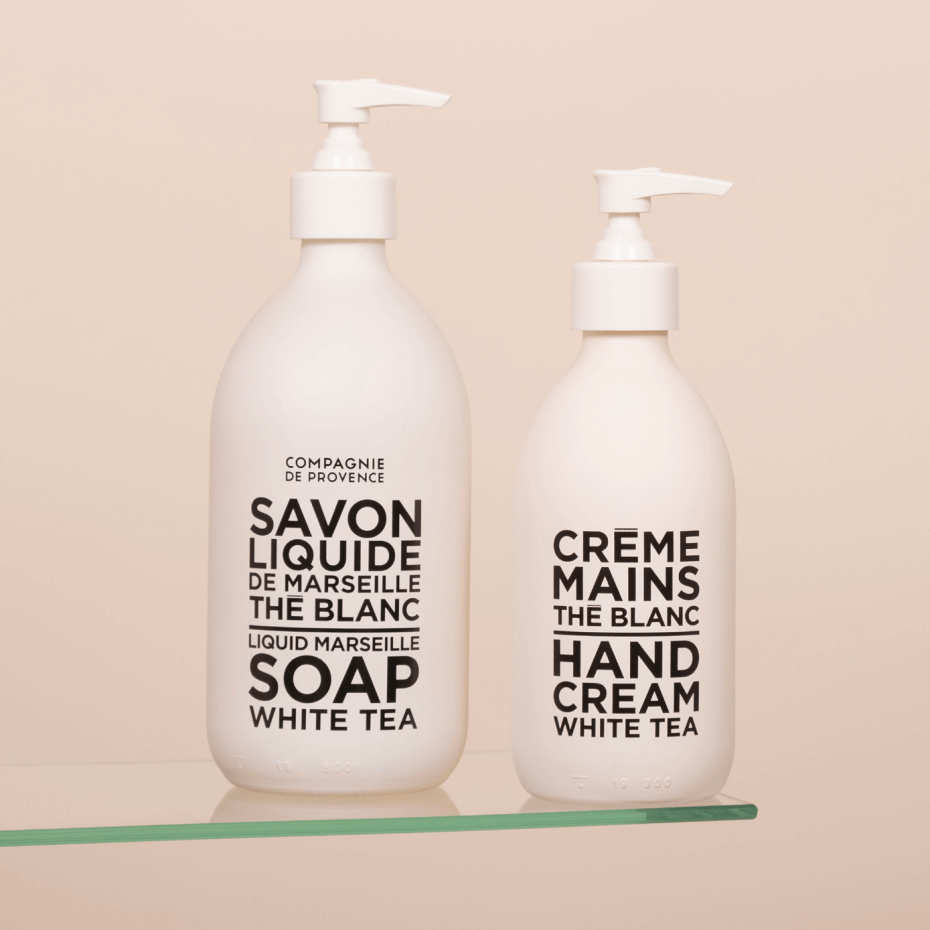 Sabão Líquido de Marseille THÉ BLANC 495ML