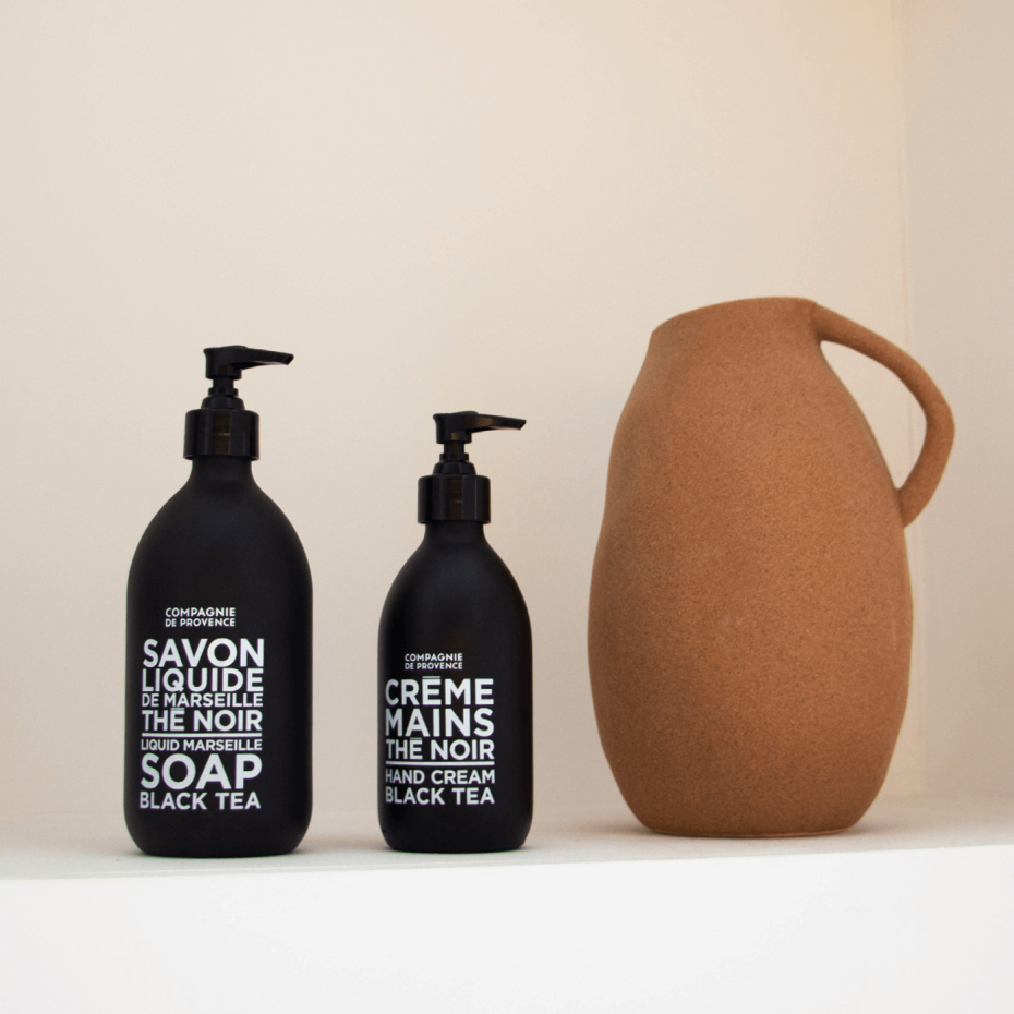 Sabão Líquido de Marseille THÉ NOIR 495 ML