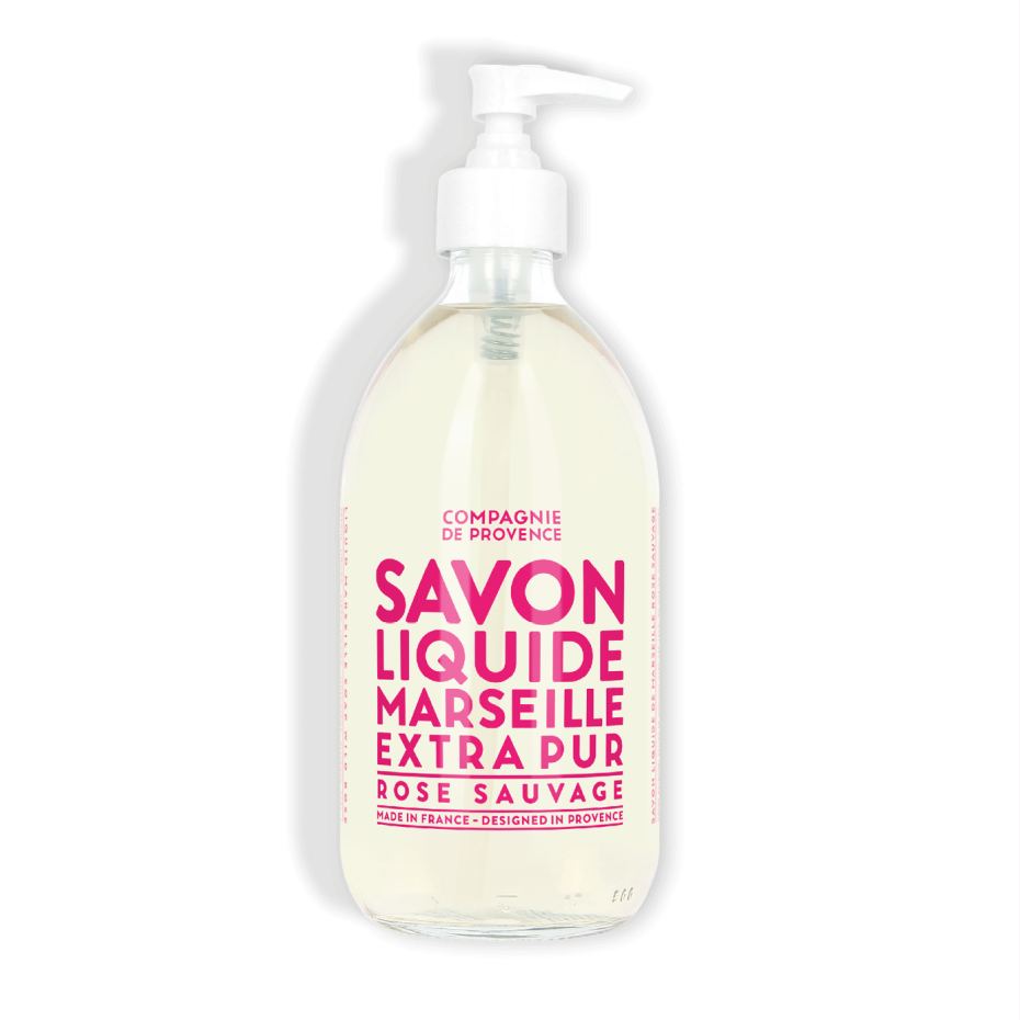 Sabão Líquido de Marseille Rosa Sauvage 495ml