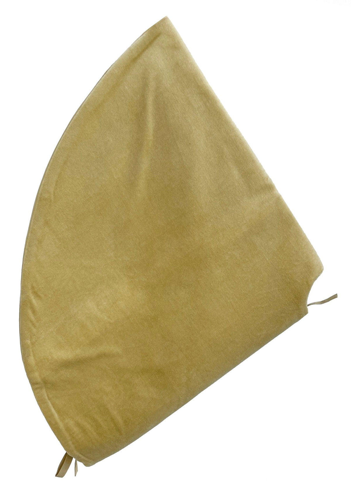Saiote veludo bege 100cm