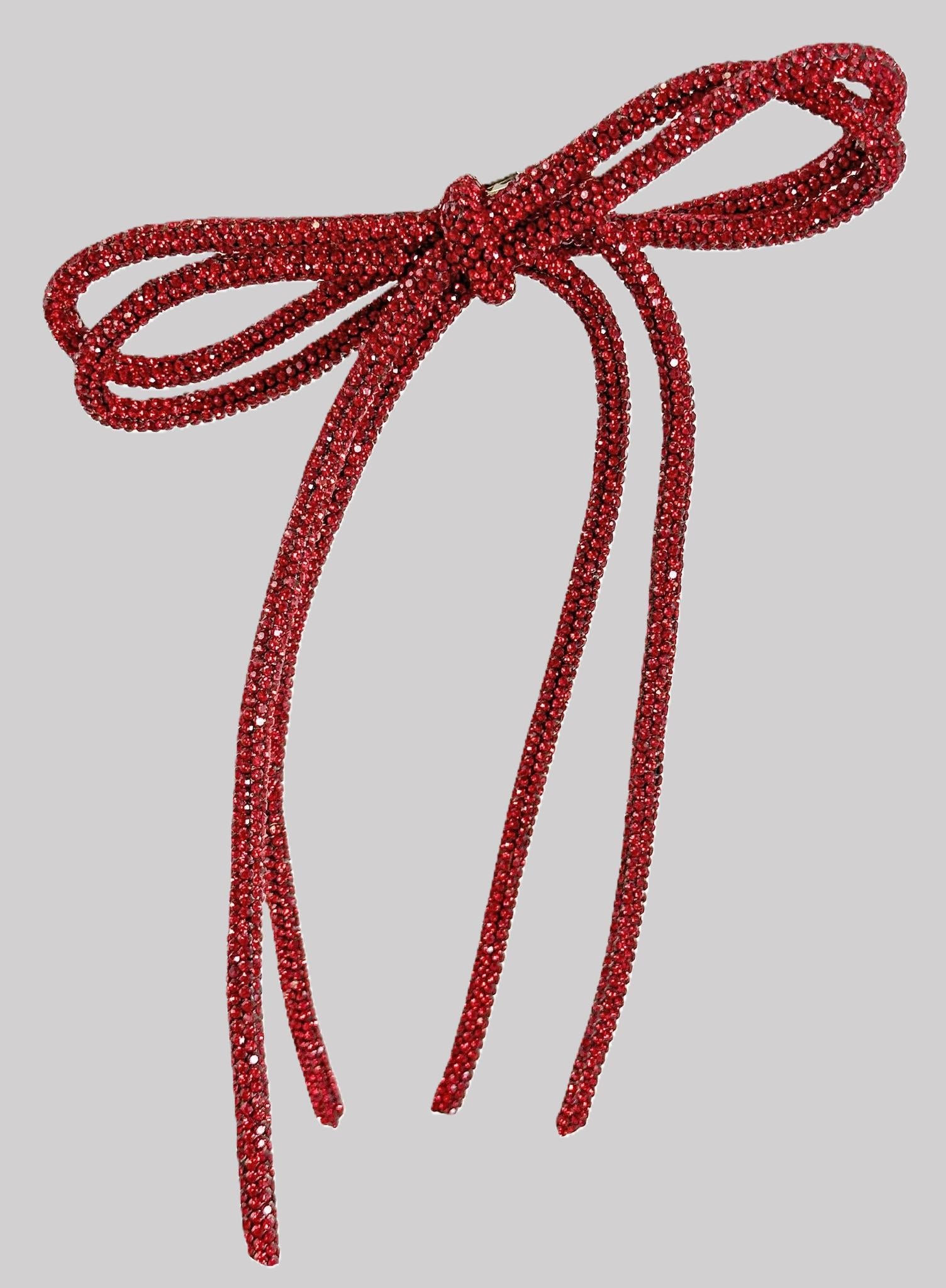 Laço Mola Vermelho Diamond Ø18cm