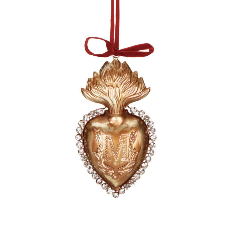 Ornamento "Coração Sagrado" 14cm