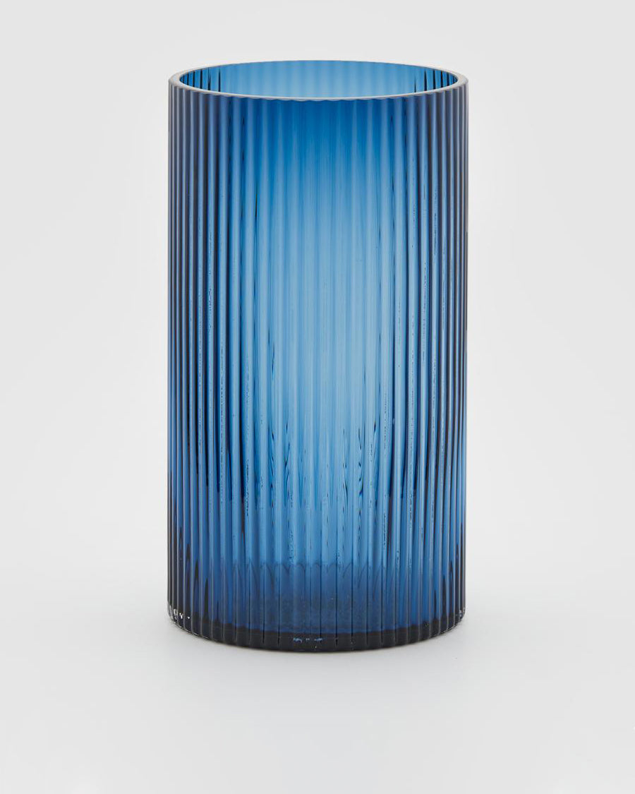 Vaso Righe Azul 28x15.6cm
