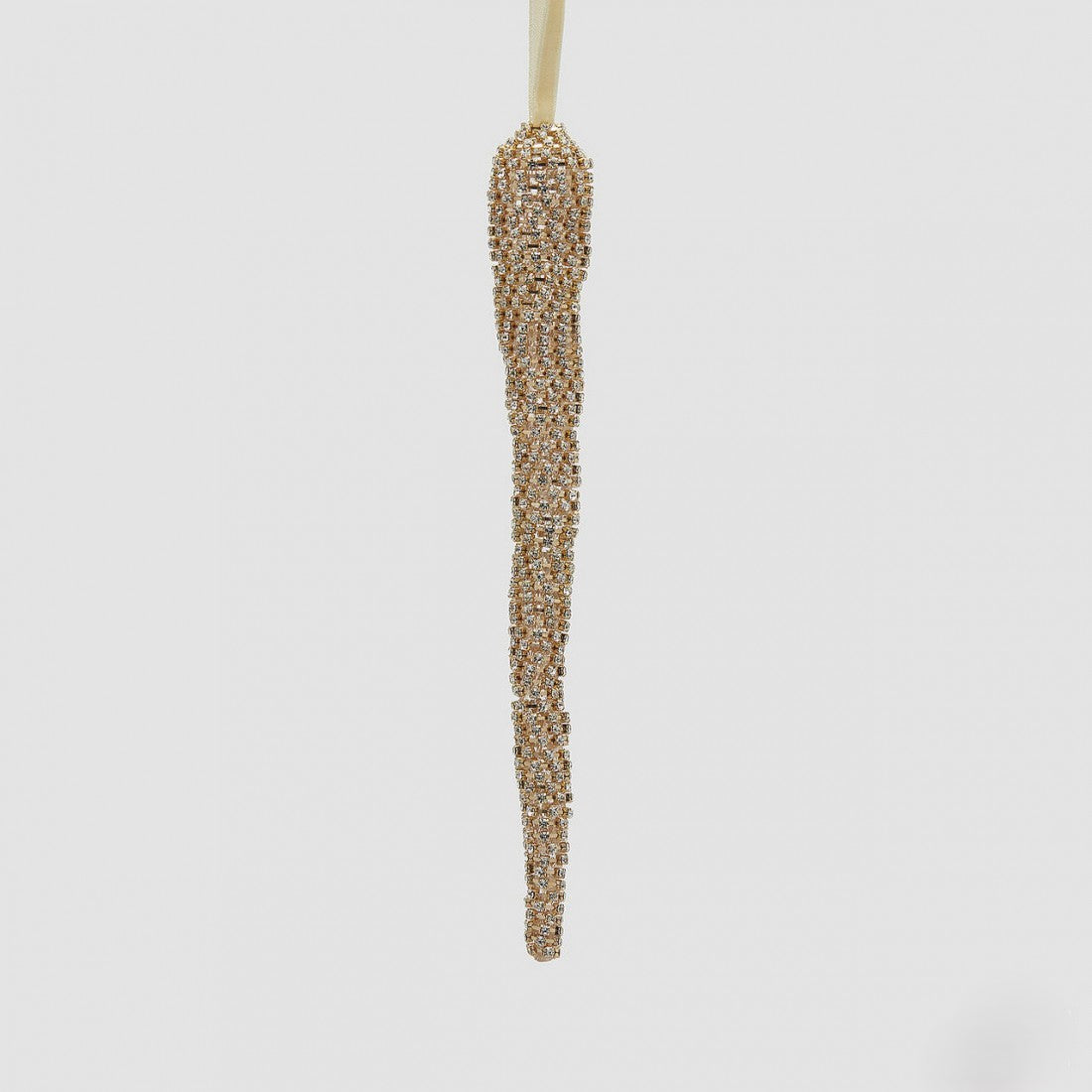 Penduro Gota Dourada 23cm