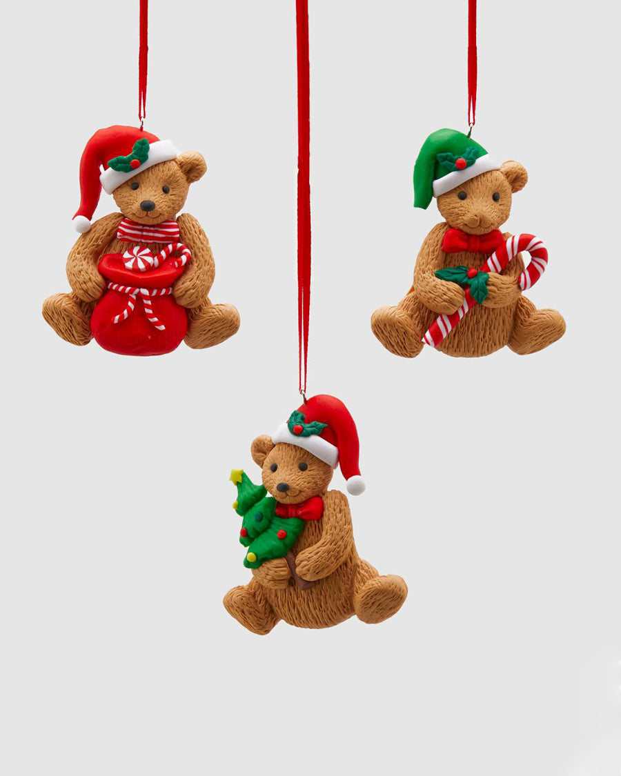 Penduro Urso  8.5cm. 1 Uni