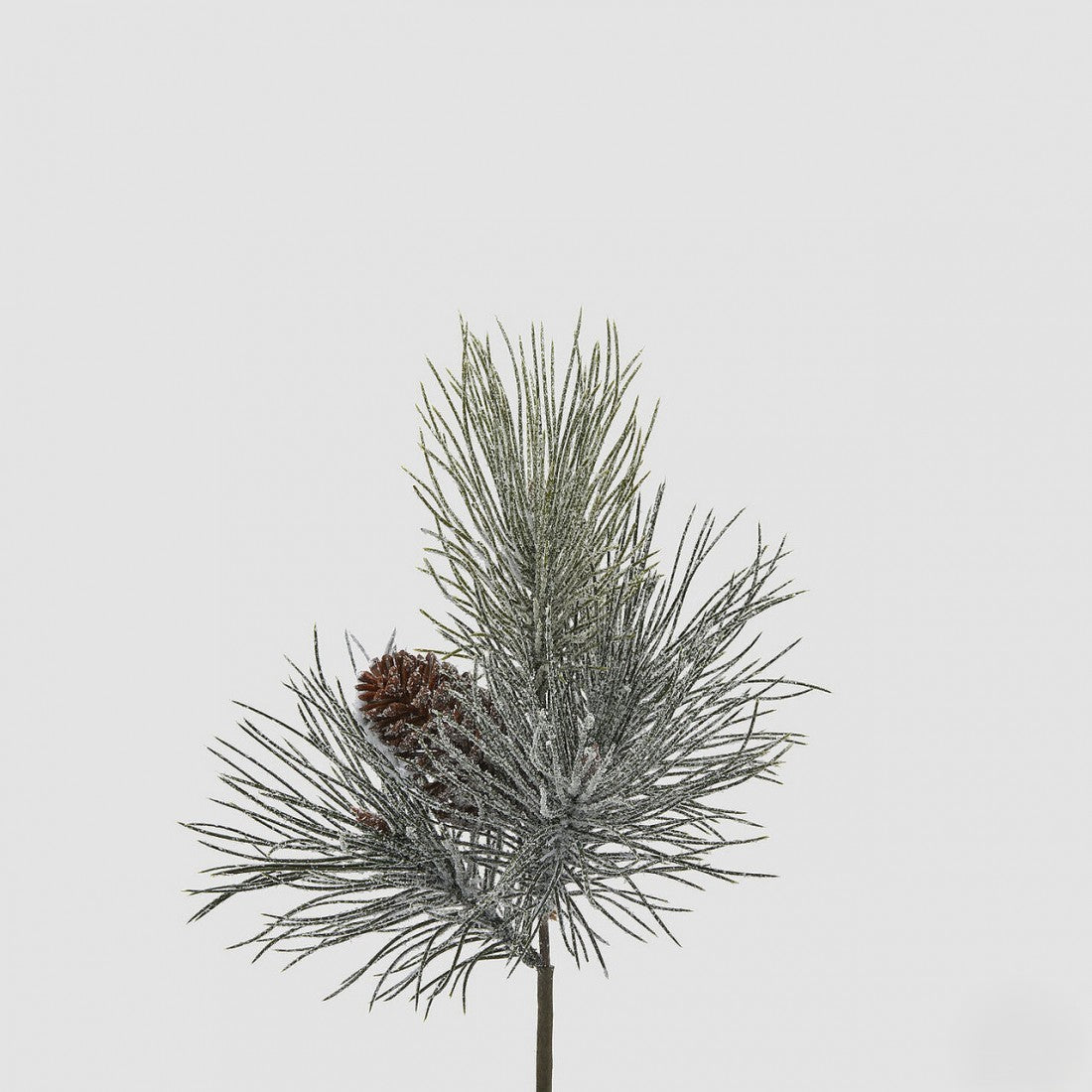 Haste Pinheiroc/ Neve e Pinhas H36cm