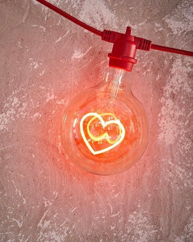 Lampada Coração Led D15