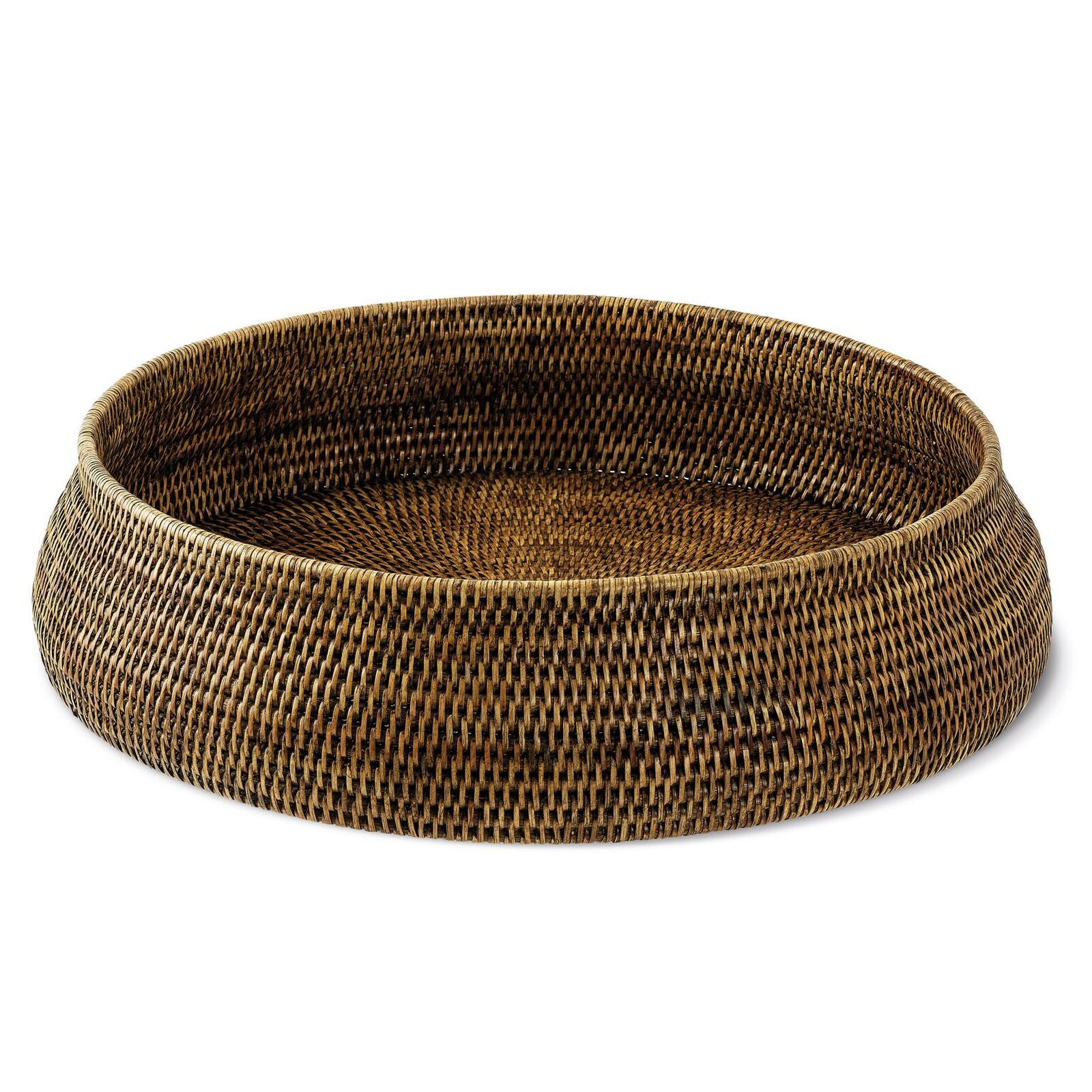 Bowl Rattan D52cm H12cm