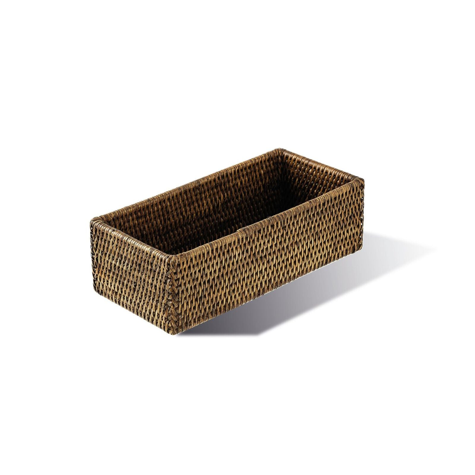 Caixa em Rattan H8x12x26,5cm