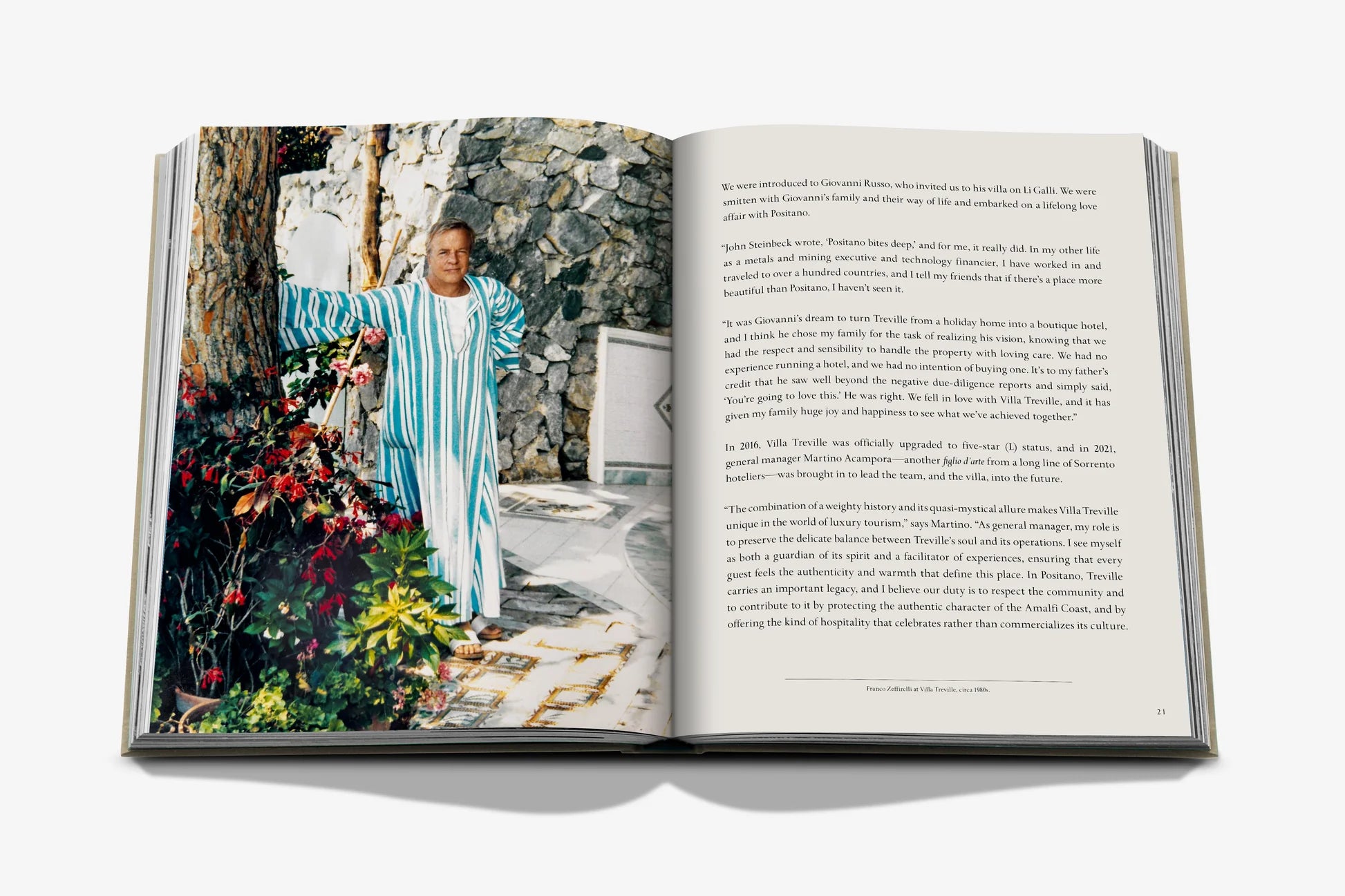Livro Villa Treville Positano