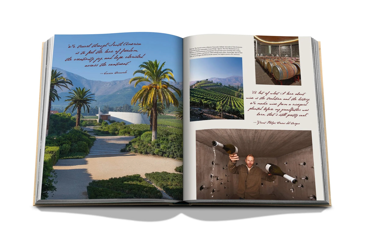Livro Wine & Travel Latin America