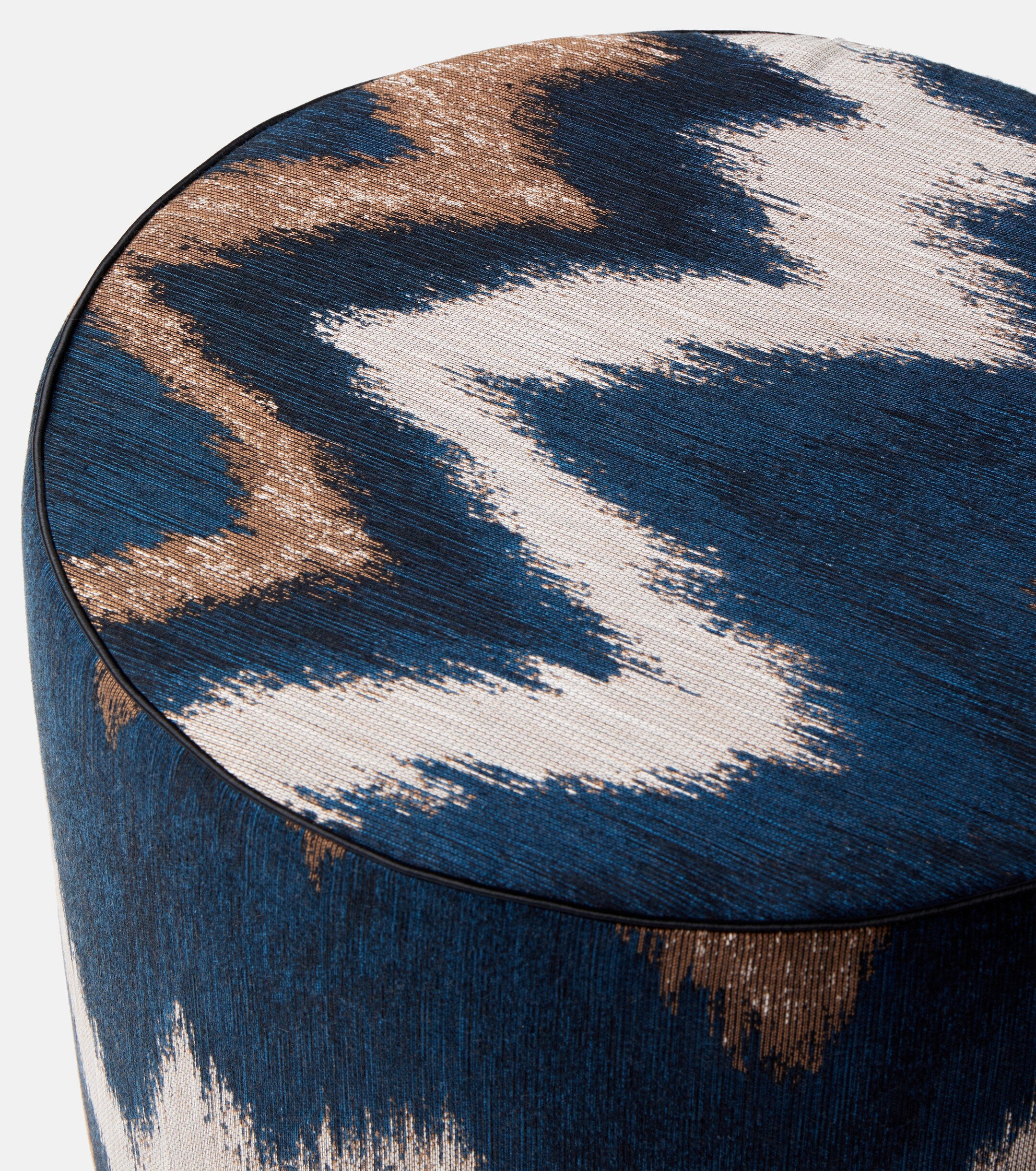 Pouf Zigzag Ikat 40x30 cor150