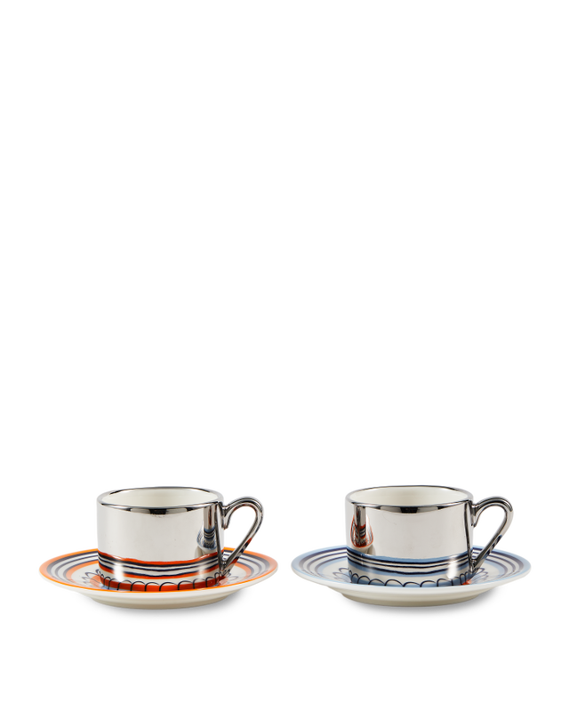 Set 2 Chavenas Expresso Floral