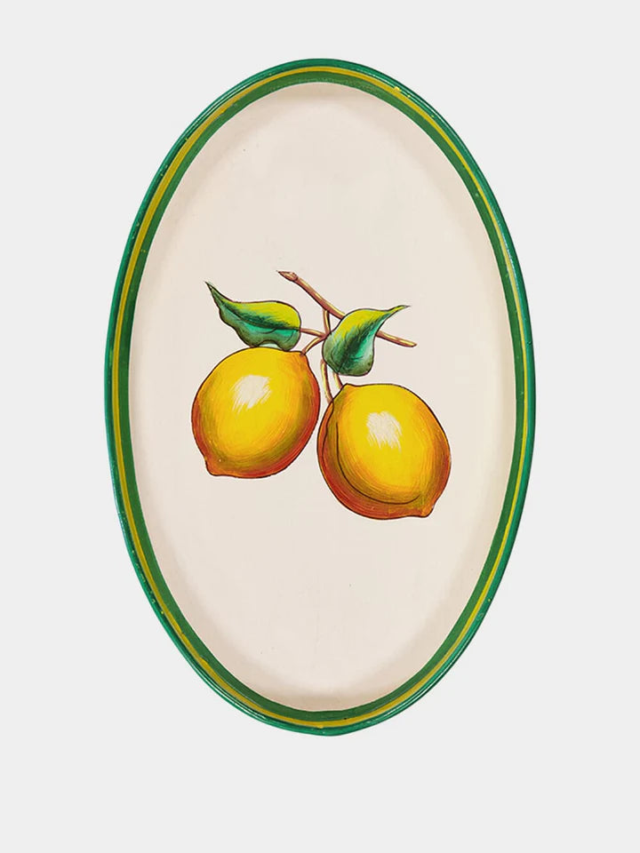 Tabuleiro c/ Limões  33x20cm