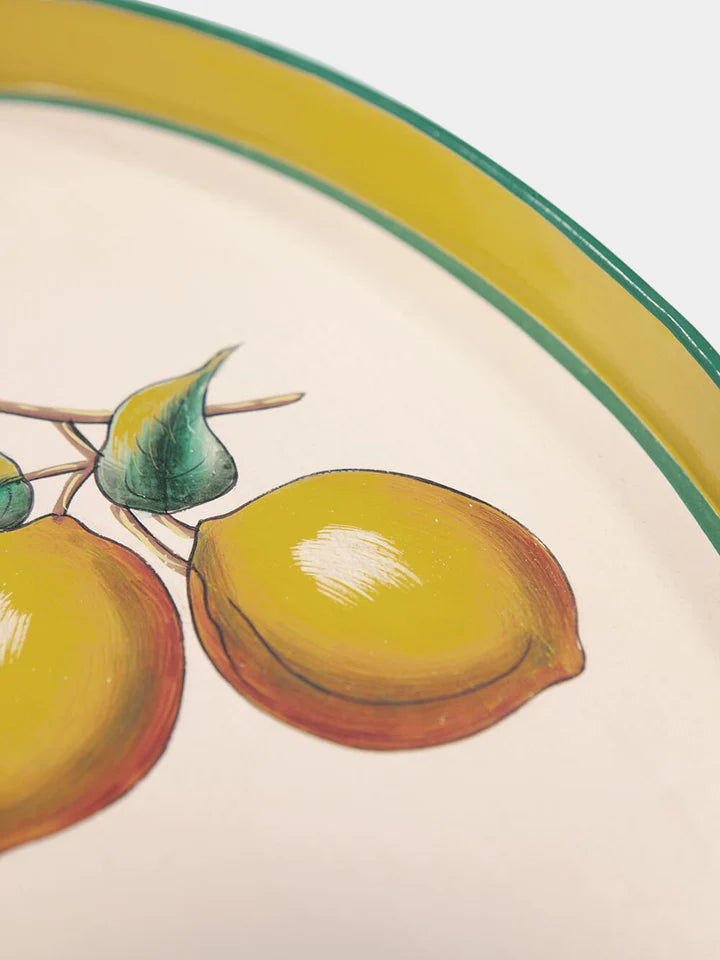 Tabuleiro c/ Limões  33x20cm