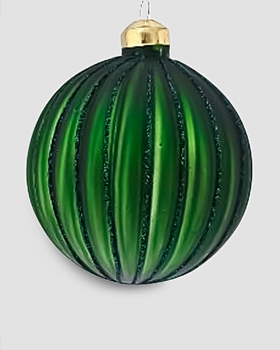 Bola de Vidro Verde 10cm