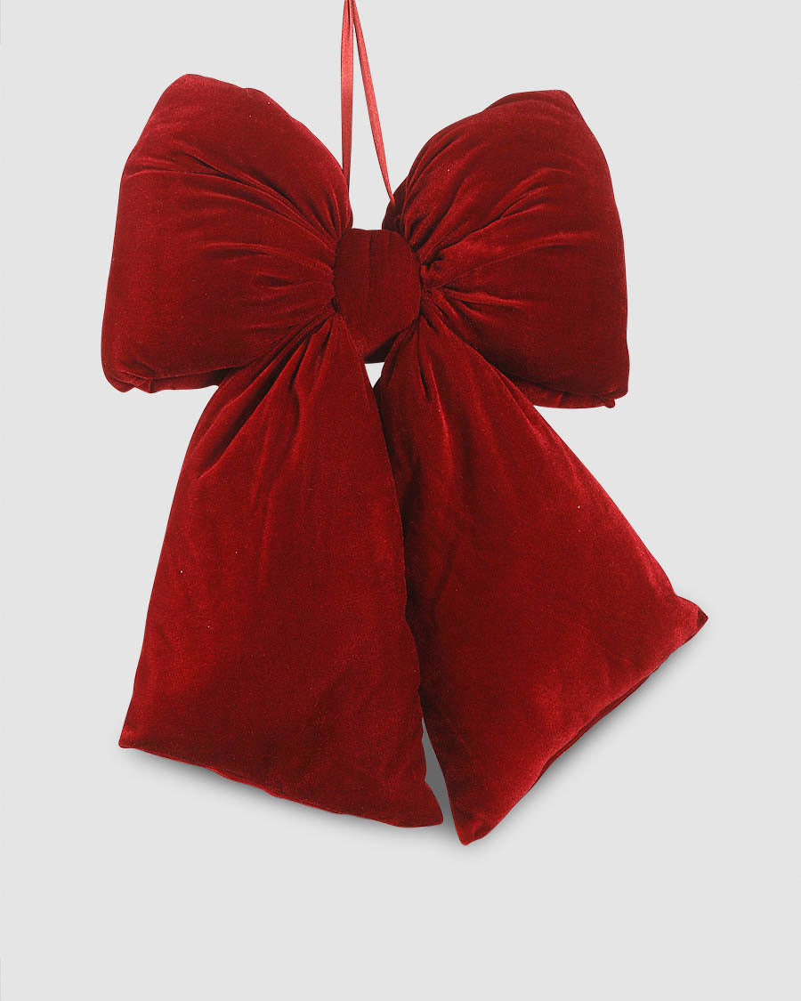 Laço Veludo Bordeux 48cm