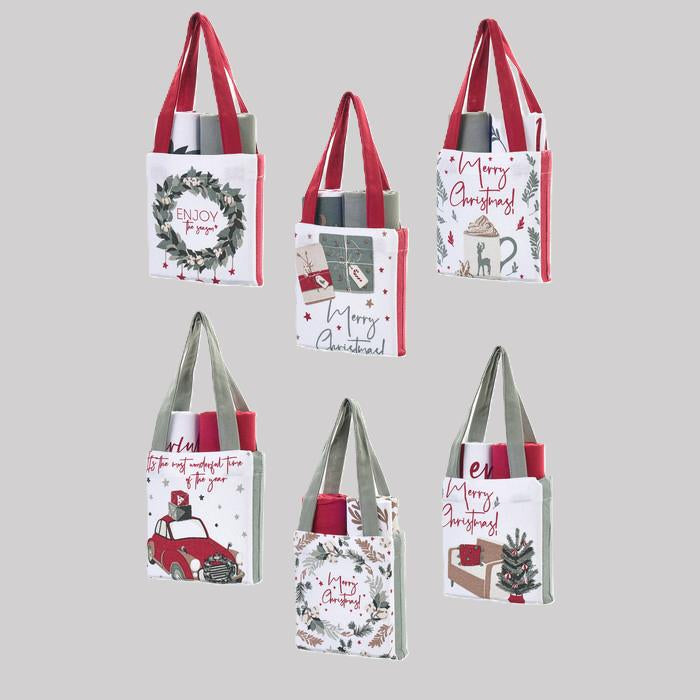 Saco Set 2 Panos Natal Sortido (1uni) 40x70cm