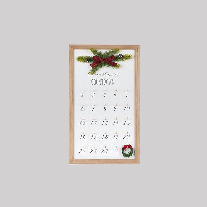 Calendário Advento Queen 30x50cm