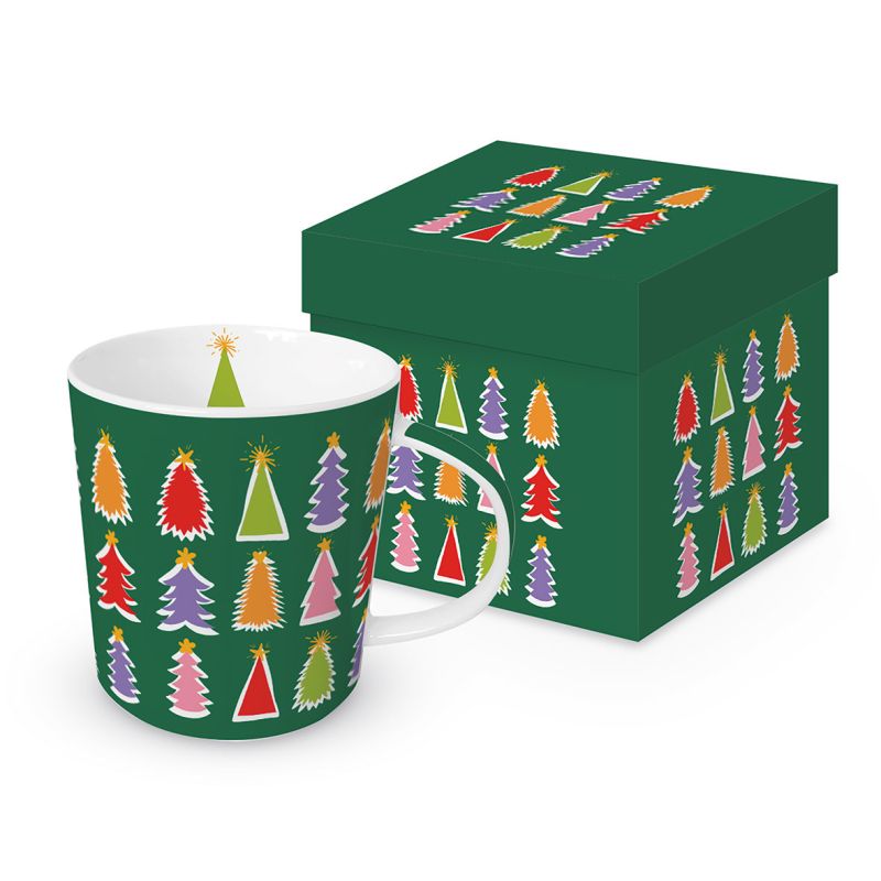 Caneca Natal Agradável Verde