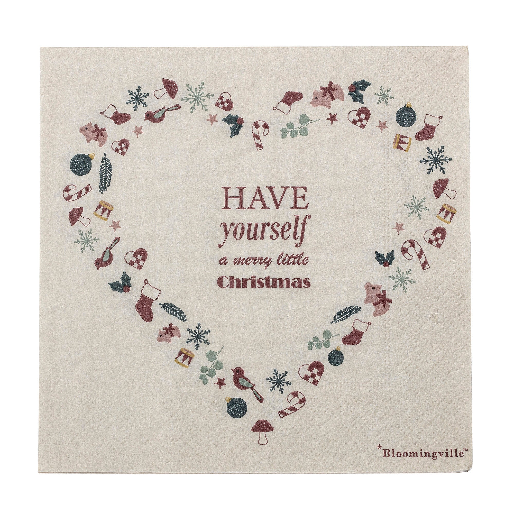 Guardanapos Papel "Have yourself a merry little Christmas"