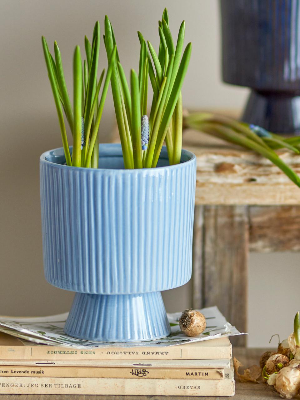Vaso para Flores Ayleen Azul 13cm