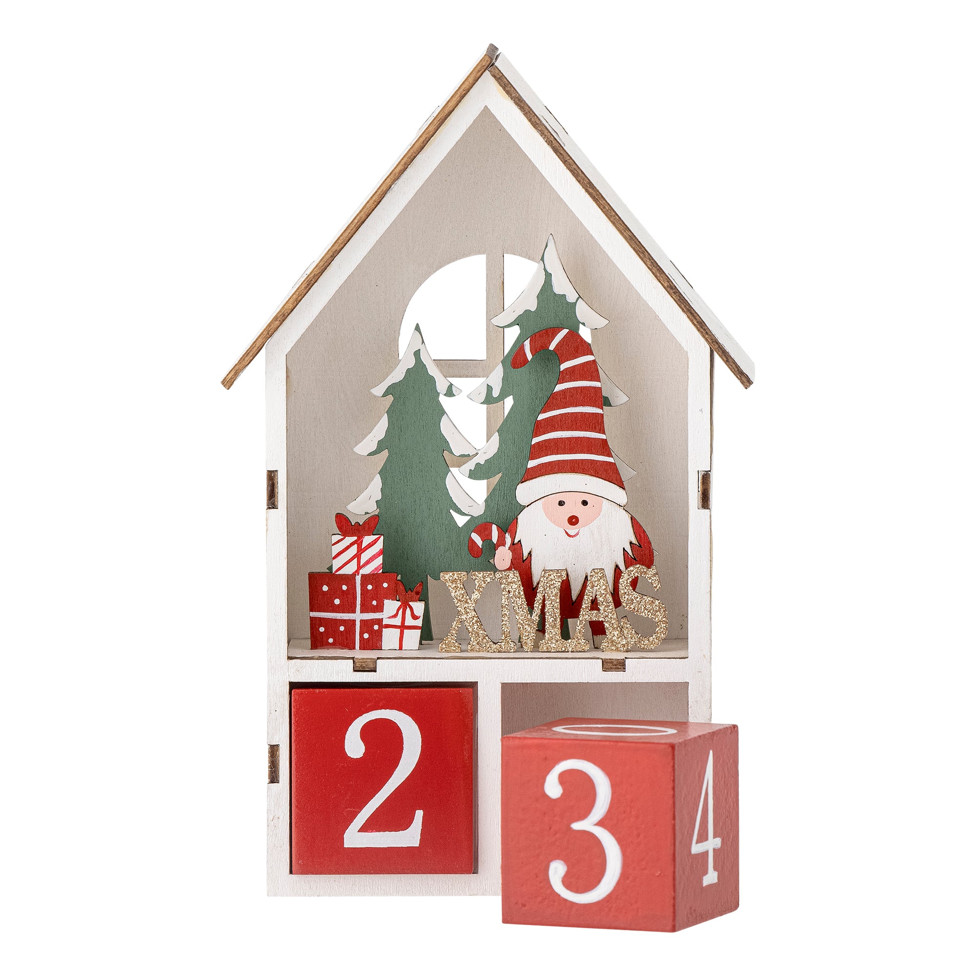 Calendário de Advento Casinha Pai Natal
