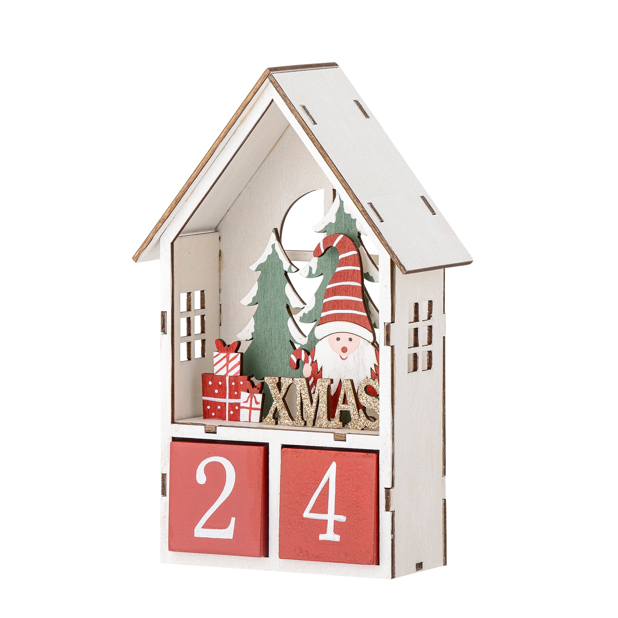 Calendário de Advento Casinha Pai Natal