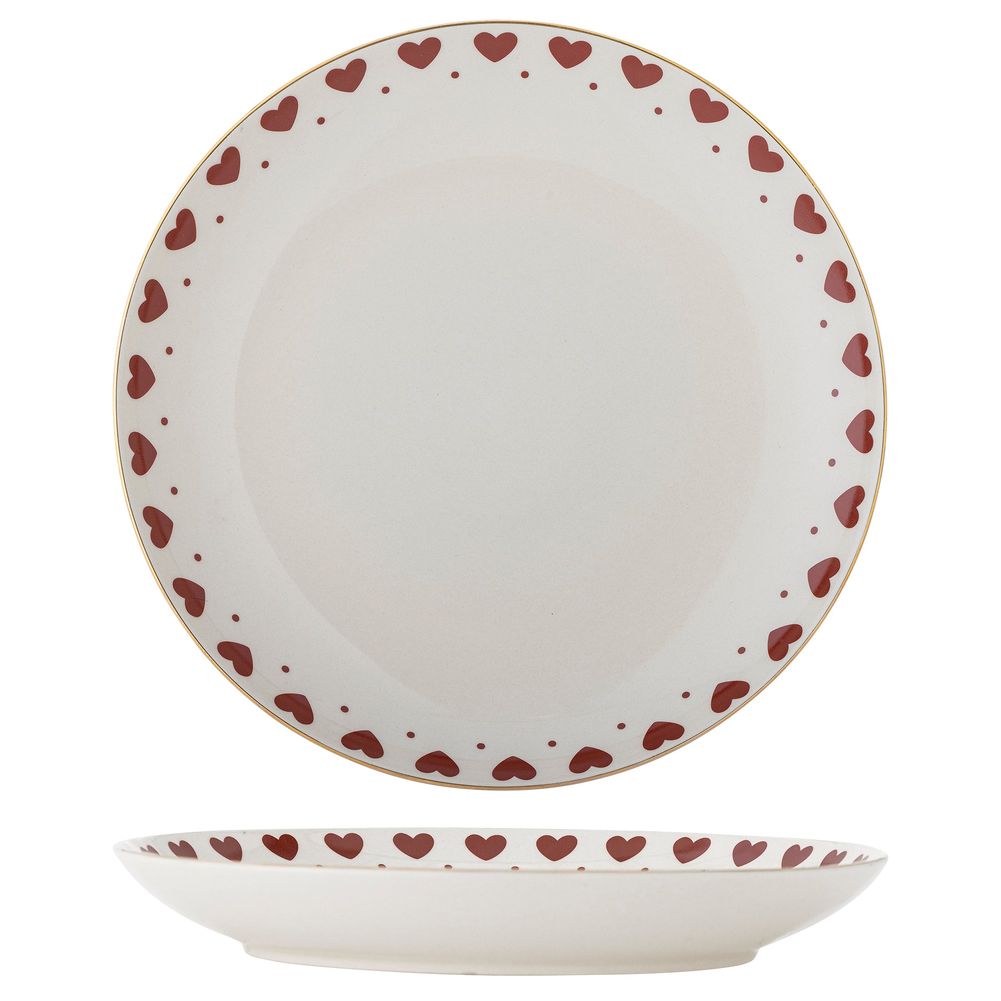 Prato Jolly Corações Ø26,5cm