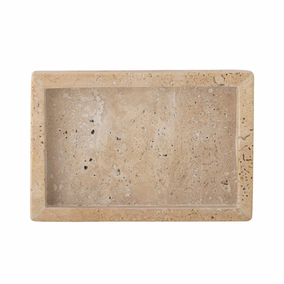Tabuleiro Majsa Travertine 31x3x15cm