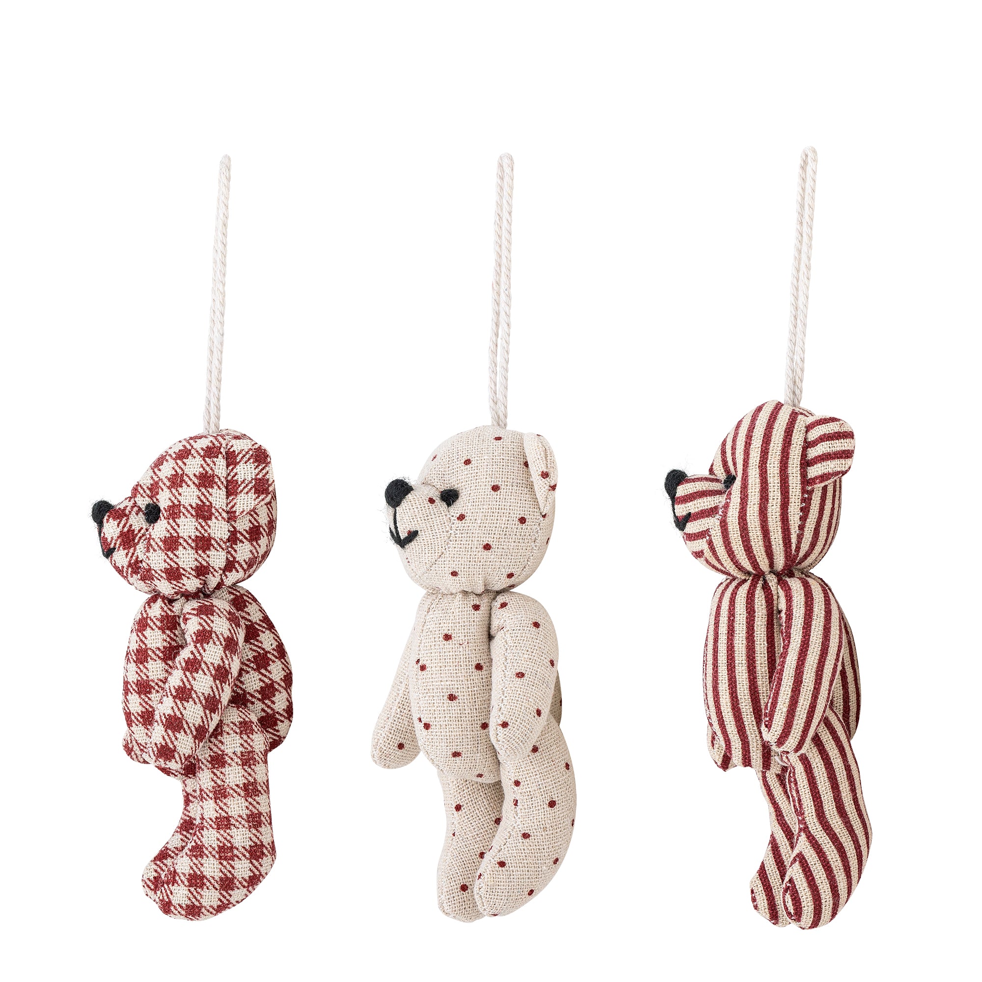 Urso em Tecido Xadrez Sortido (1uni)
